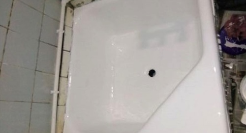 Обновление душевого поддона акрилом | Усть-Луга